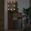 Soveværelsessminkeborde Artisan-eg 60 x 39,5 x 135 cm