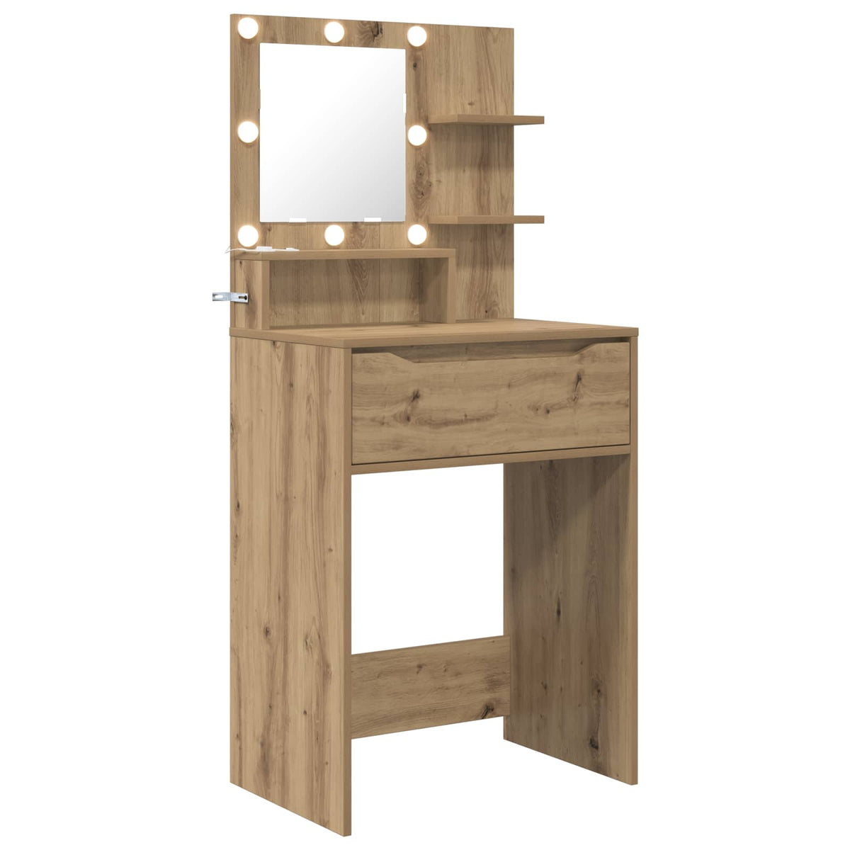 Soveværelsessminkeborde Artisan-eg 60 x 39,5 x 135 cm