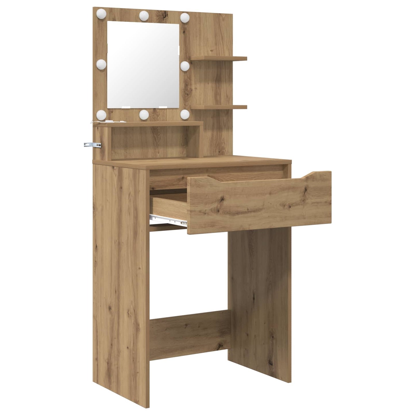Soveværelsessminkeborde Artisan-eg 60 x 39,5 x 135 cm