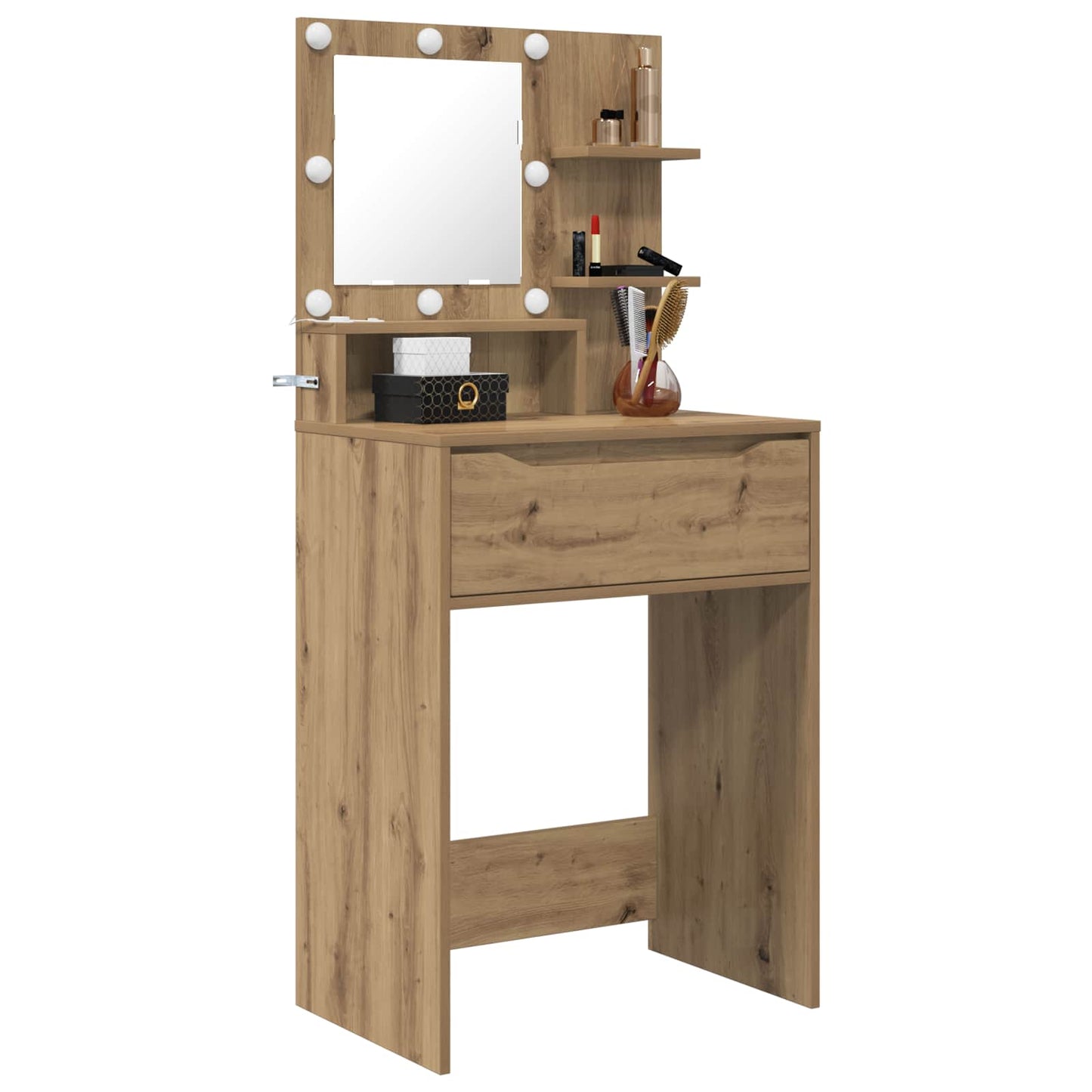 Soveværelsessminkeborde Artisan-eg 60 x 39,5 x 135 cm