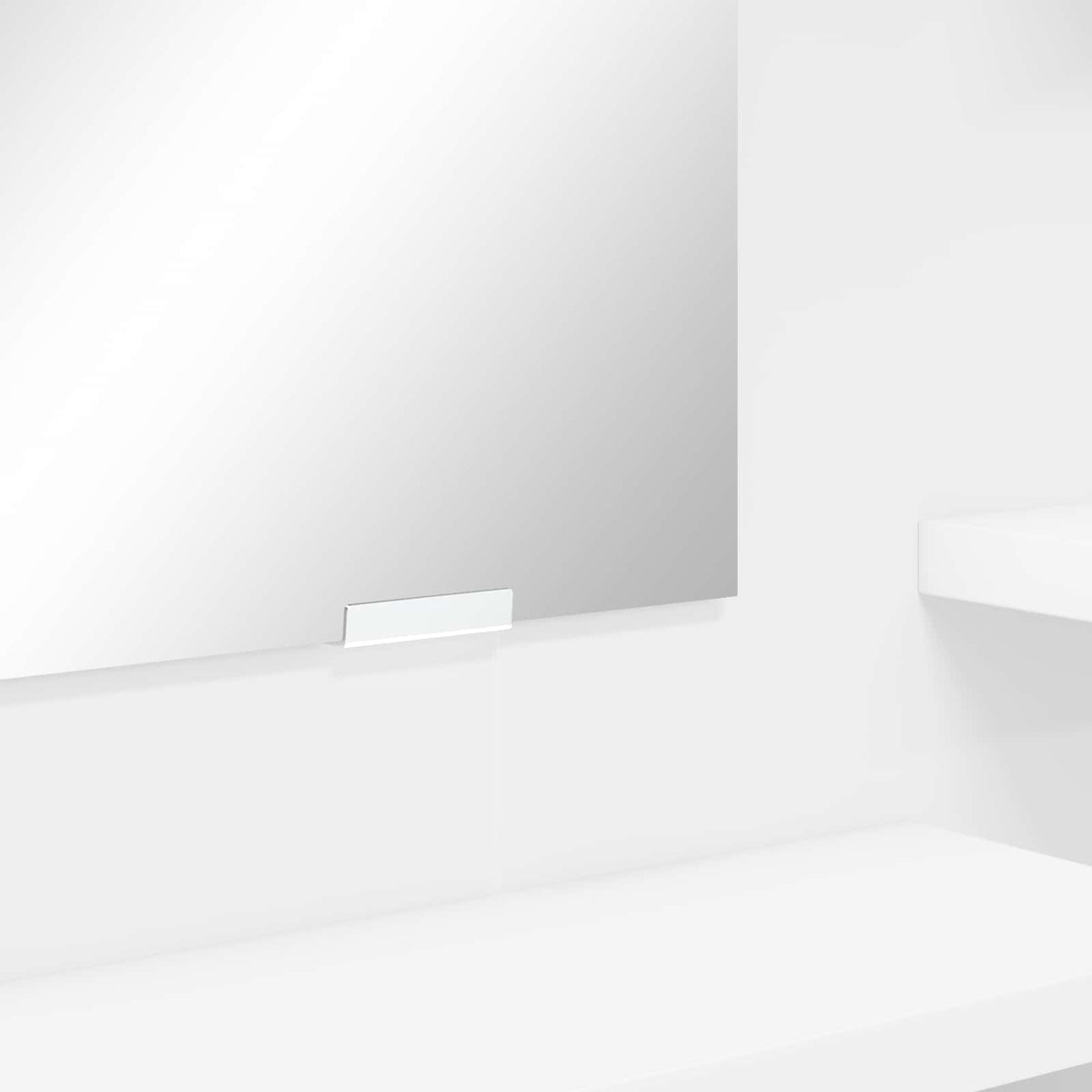 Soveværelsessminkeborde Hvid 60 x 39,5 x 135 cm Konstrueret træ