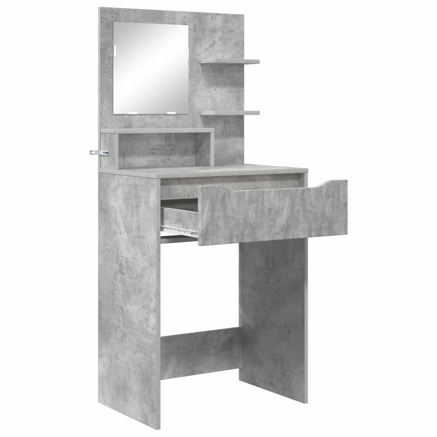 Soveværelsessminkeborde Beton Grå 80 x 39,6 x 135 cm