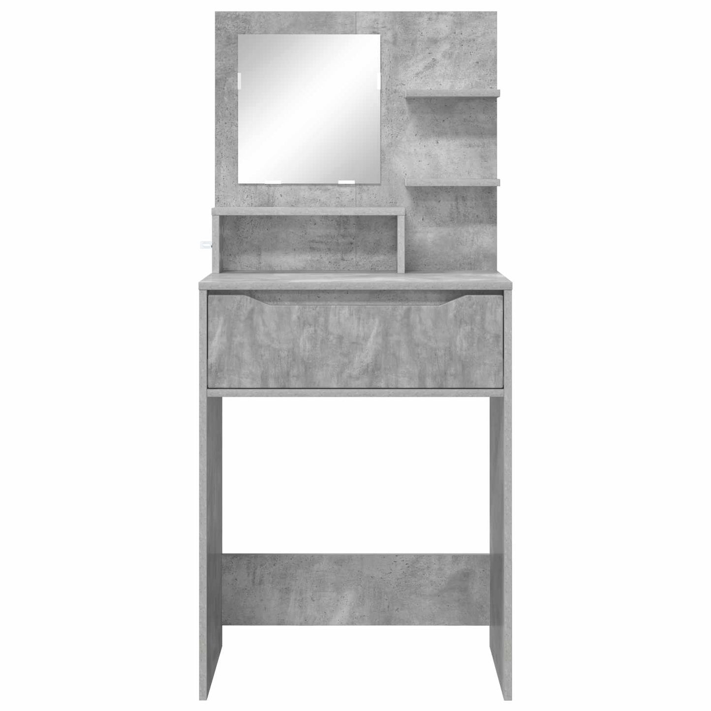 Soveværelsessminkeborde Beton Grå 80 x 39,6 x 135 cm