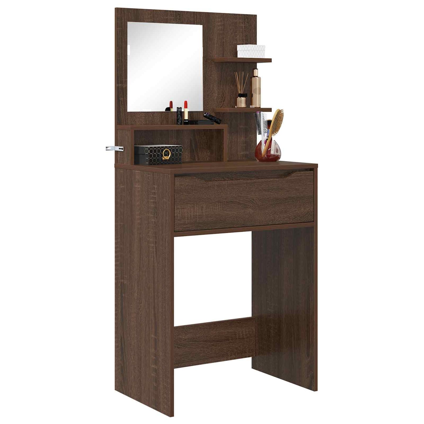 Soveværelsessminkeborde Brun eg 80 x 39,6 x 135 cm
