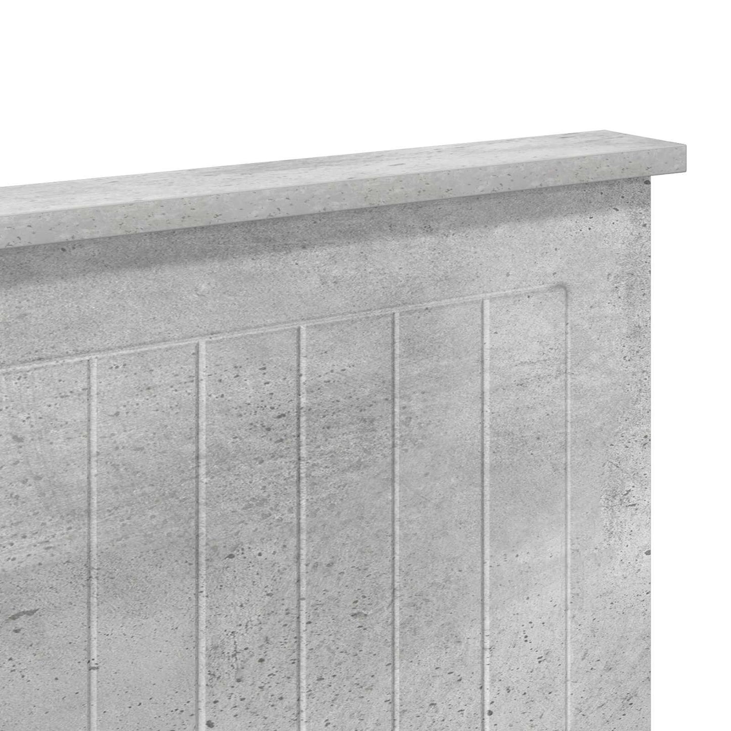 Hovedgærde Beton Grå Konstrueret træ