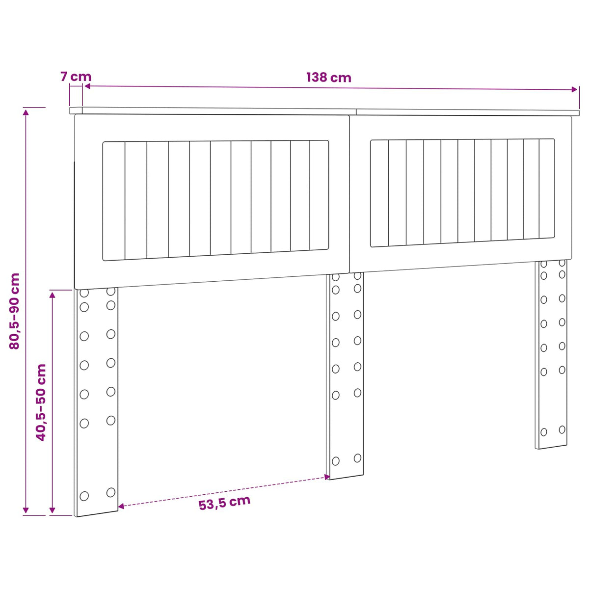 Hovedgærde Gammelt træ Konstrueret træ