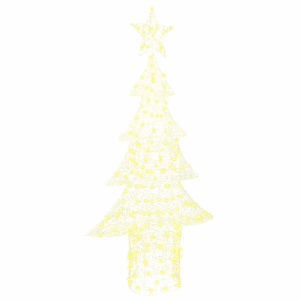 Juletræ 240 LED'er Varm hvid 150 cm Akryl