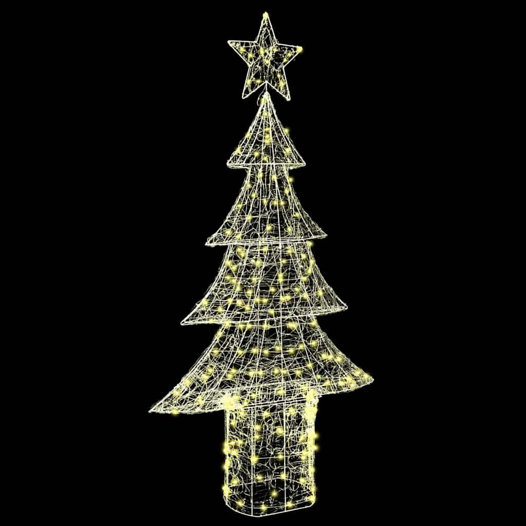 Juletræ 240 LED'er Varm hvid 150 cm Akryl