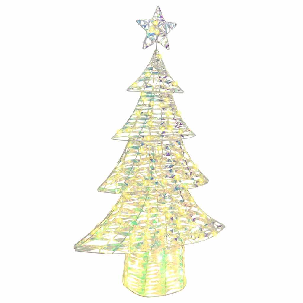 Juletræ 160 LED'er Varm hvid 150 cm PET