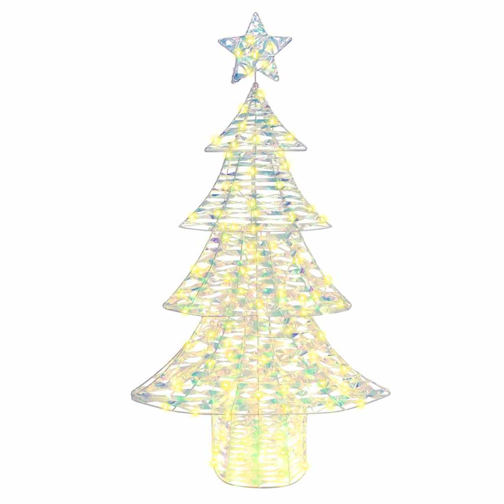 Juletræ 160 LED'er Varm hvid 150 cm PET