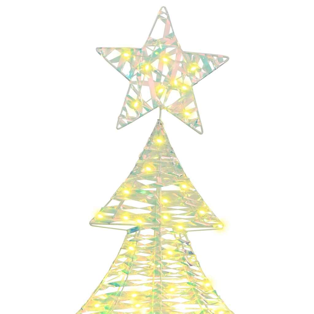 Juletræ 240 LED'er Varm hvid 181 cm PET