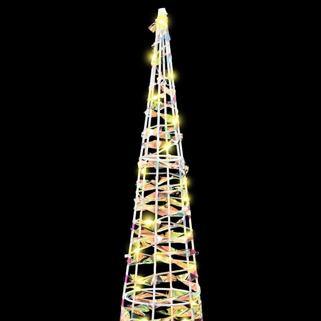 Juletræ 3 stk. 90 LED'er Varm hvid 20 x 20 x 80 cm PET