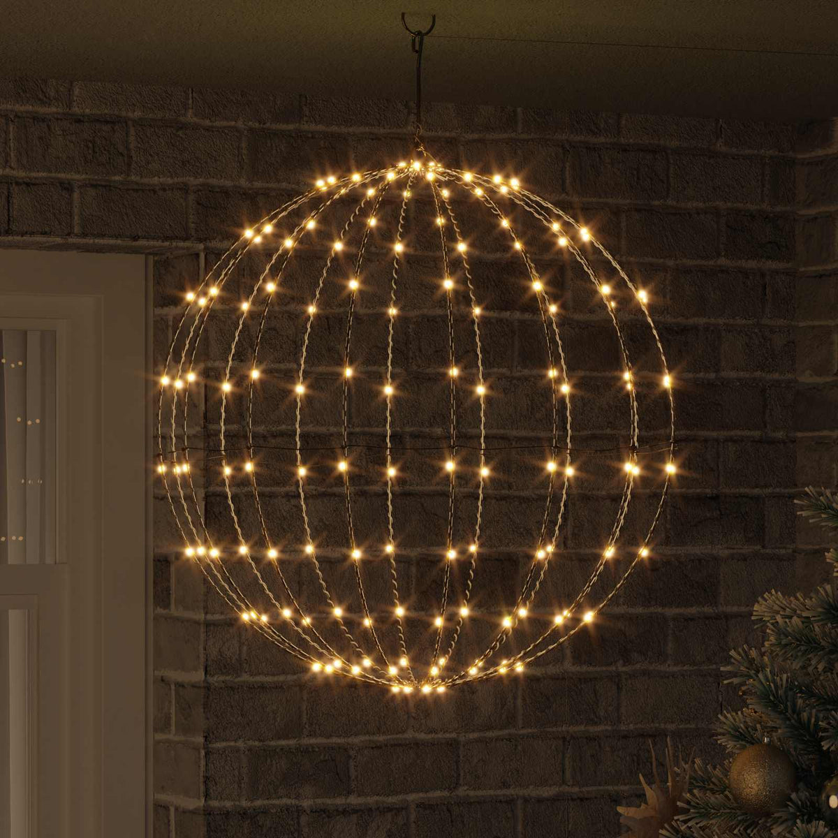Bold Varm hvid 60 x 60 x 62 cm Metal 192 LED'er
