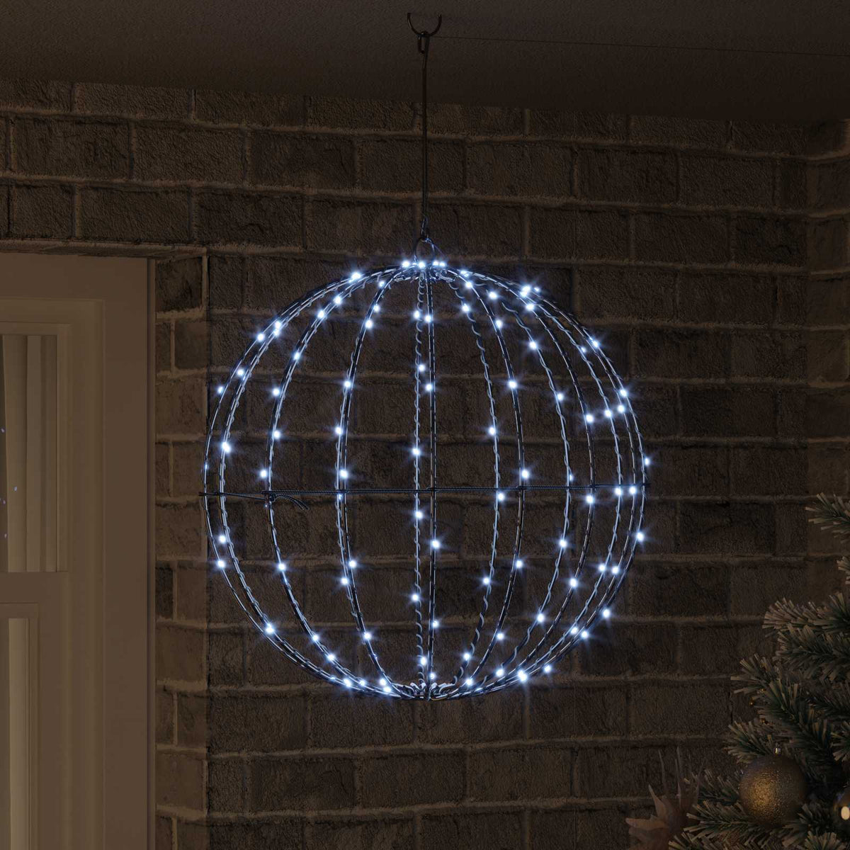 Bold Kold hvid 50 x 50 x 52 cm Metal 160 LED'er