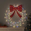 Krans 60 LED'er Flerfarvet 76 x 76 x 8,5 cm Akryl