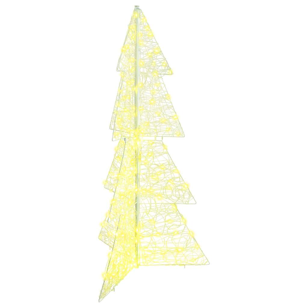 Juletræ 160 LED'er Varm hvid 150 cm Akryl