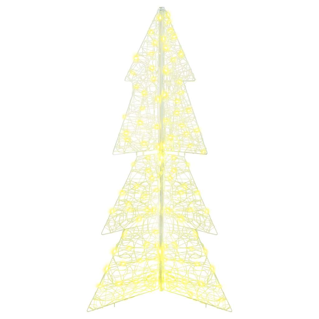 Juletræ 160 LED'er Varm hvid 150 cm Akryl