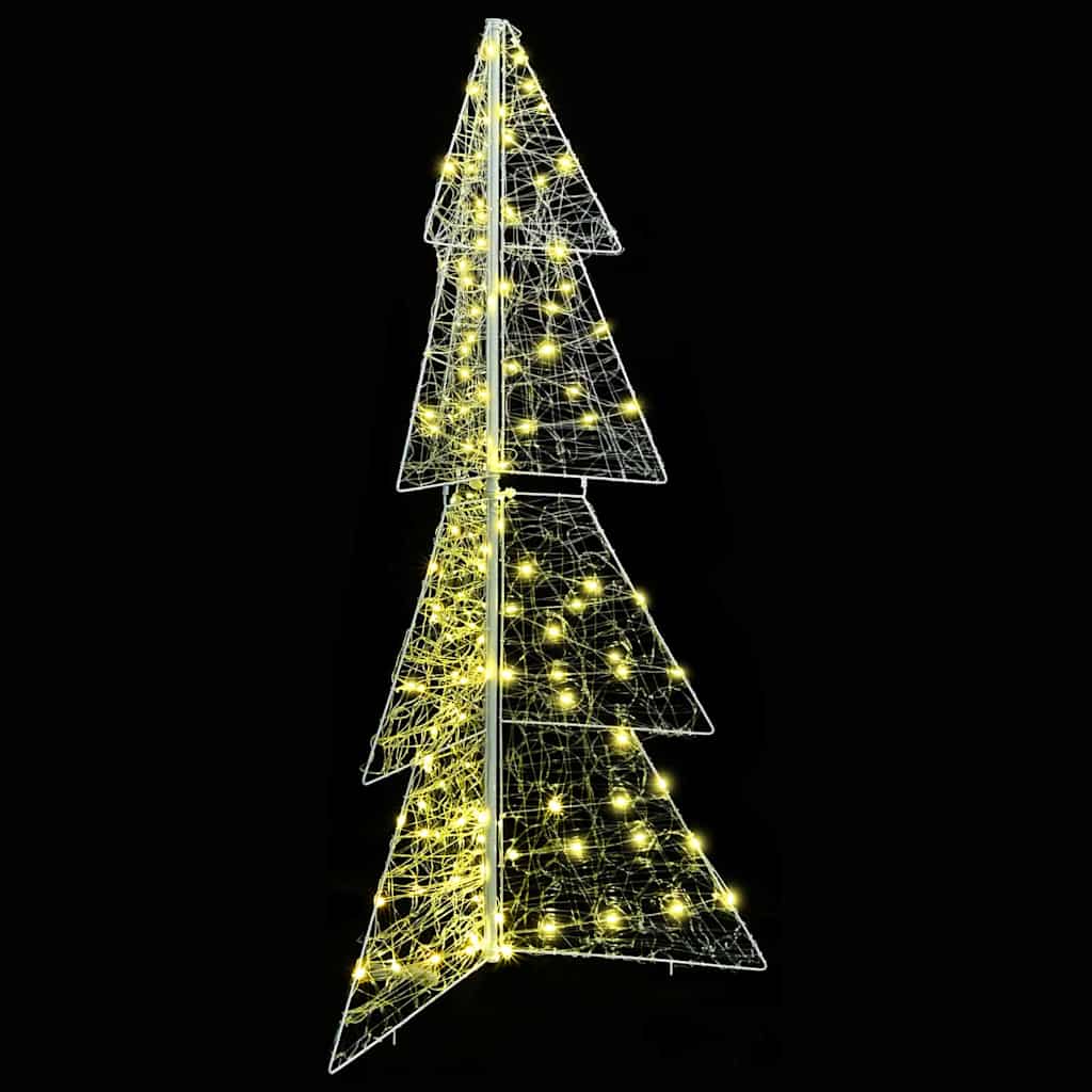 Juletræ 160 LED'er Varm hvid 150 cm Akryl