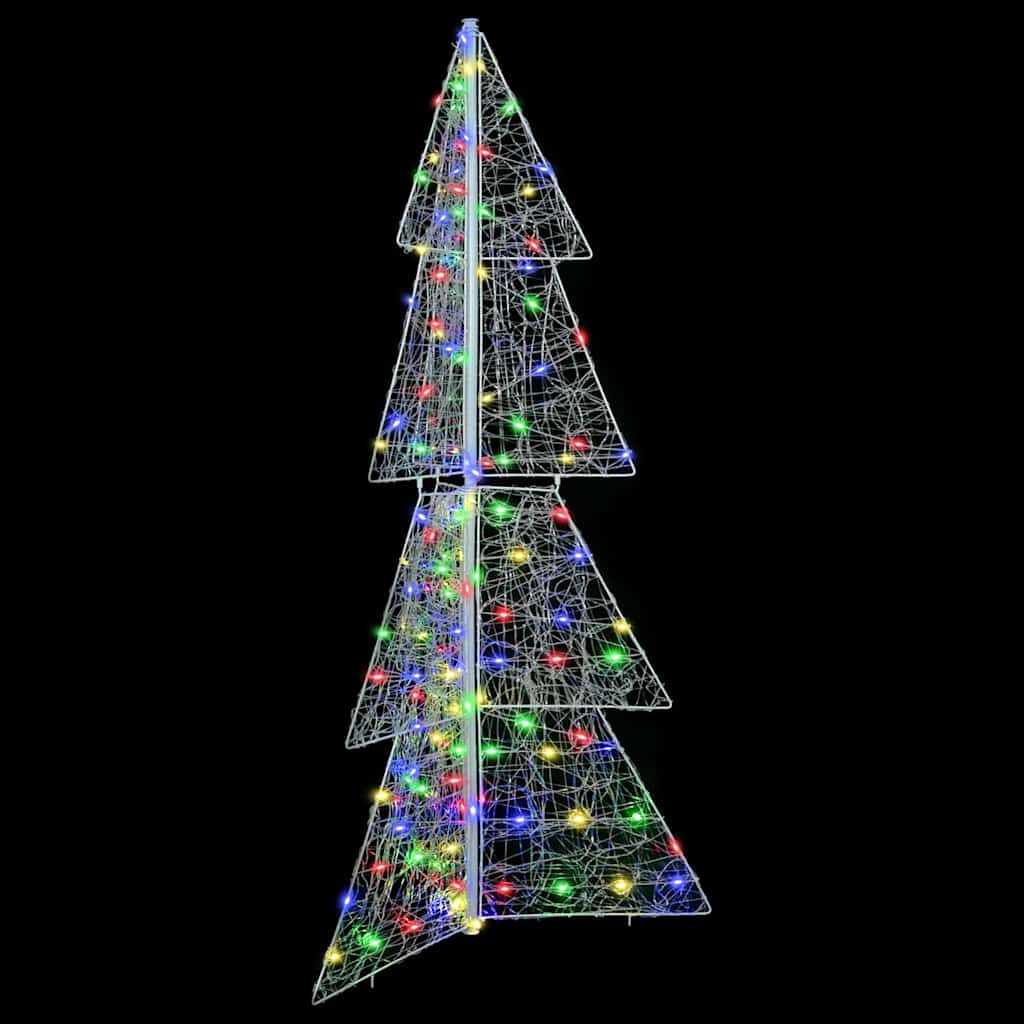 Juletræ 160 LED'er Flerfarvet 150 cm Akryl