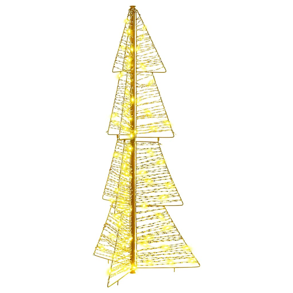 Juletræ 100 LED'er Varm hvid 120 cm PET