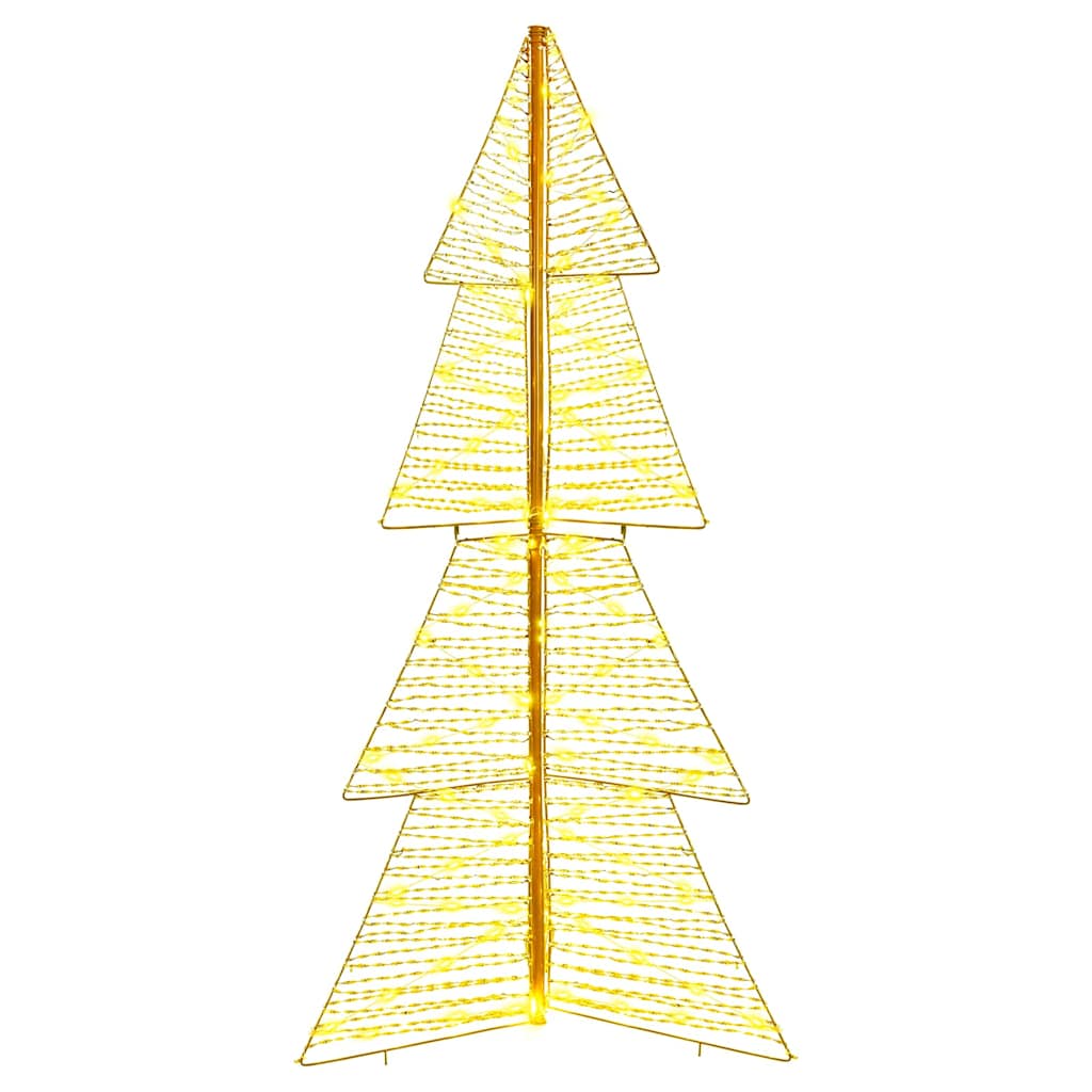 Juletræ 160 LED'er Varm hvid 150 cm PET