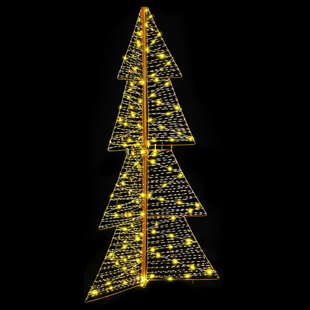 Juletræ 160 LED'er Varm hvid 150 cm PET
