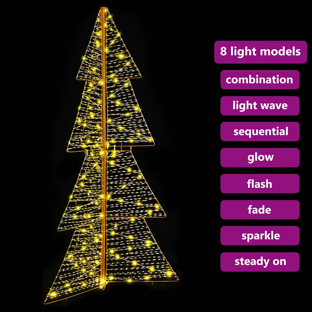 Juletræ 160 LED'er Varm hvid 150 cm PET