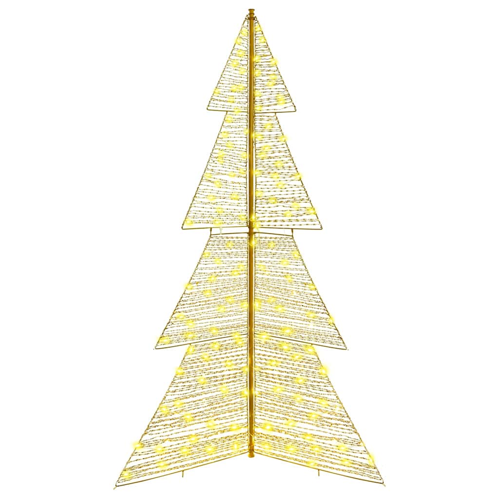 Juletræ 240 LED'er Varm hvid 180 cm PET