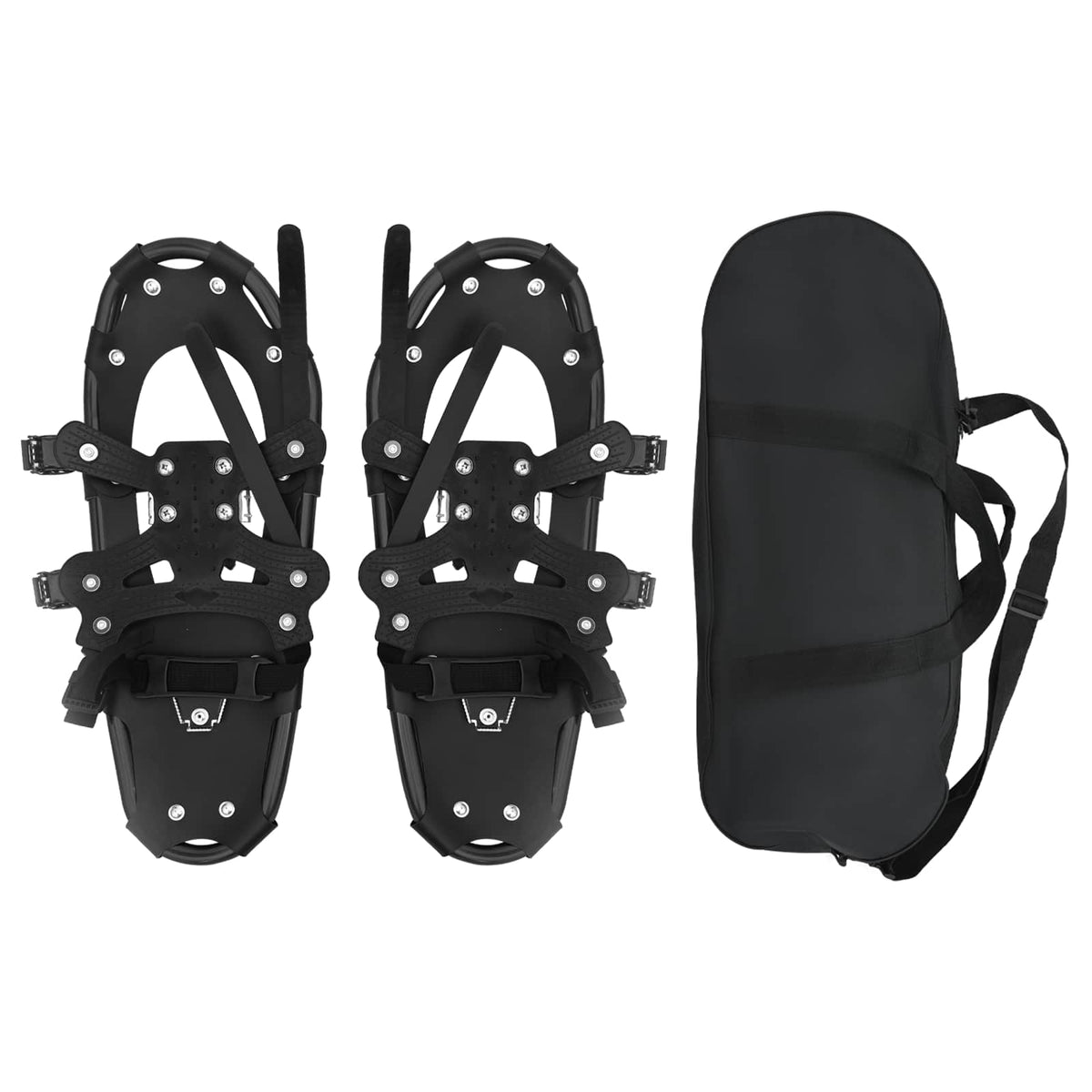 3 I 1 Snesko Sort 53,5 x 21 cm Aluminium og HDPE
