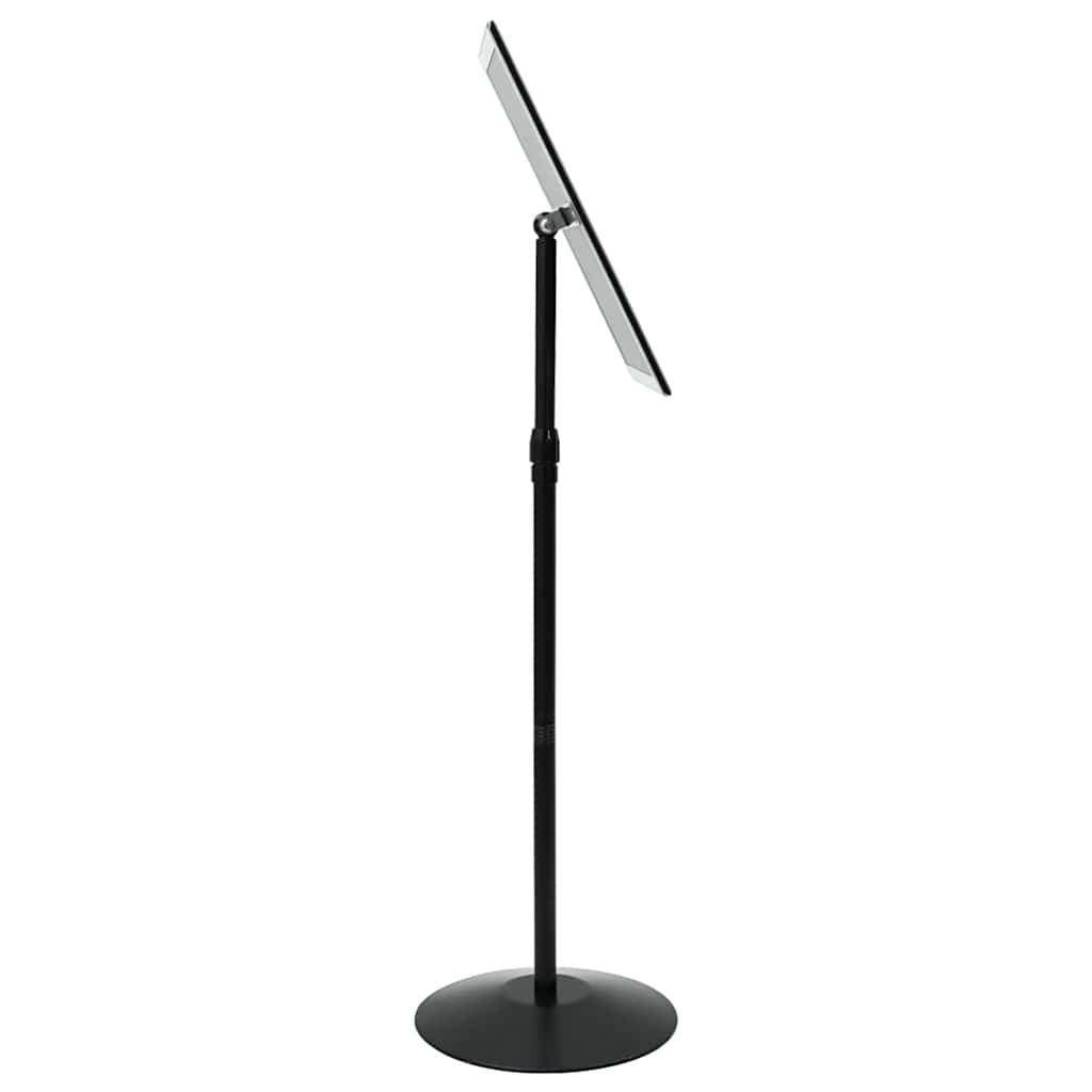 Pedestal Plakatstand a3 PVC og Stål Sort