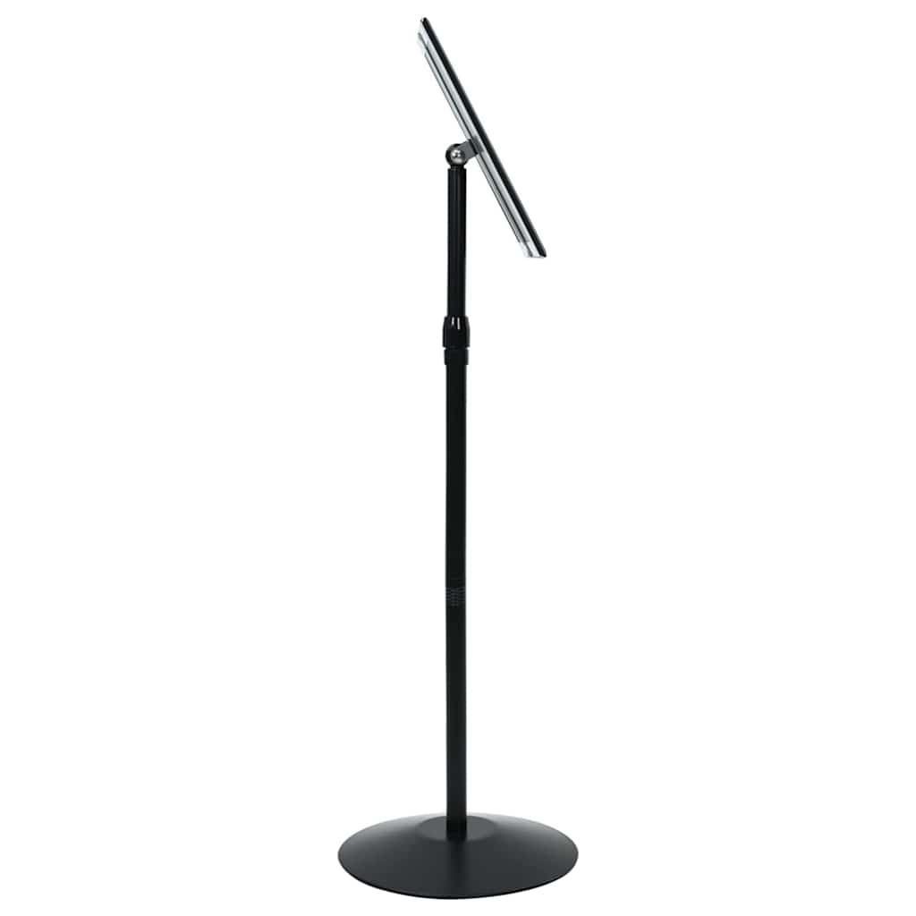 Pedestal Plakatstand a4 PVC og Stål Sort