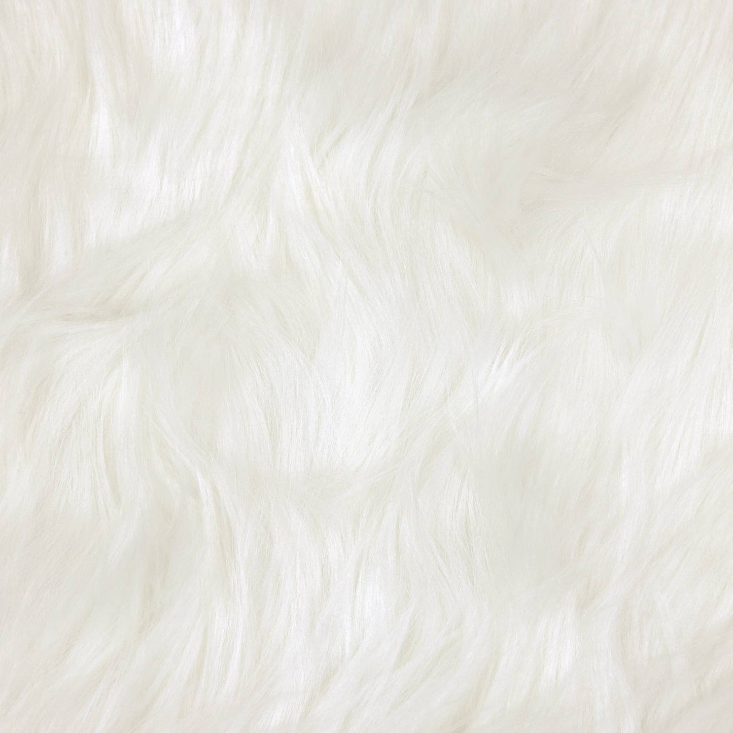 Fuskobbel lammeskindstæppe TAFALLA Hvid 120 x 170 cm Polyester