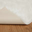 Fuskobbel lammeskindstæppe TAFALLA Hvid 240 x 340 cm Polyester