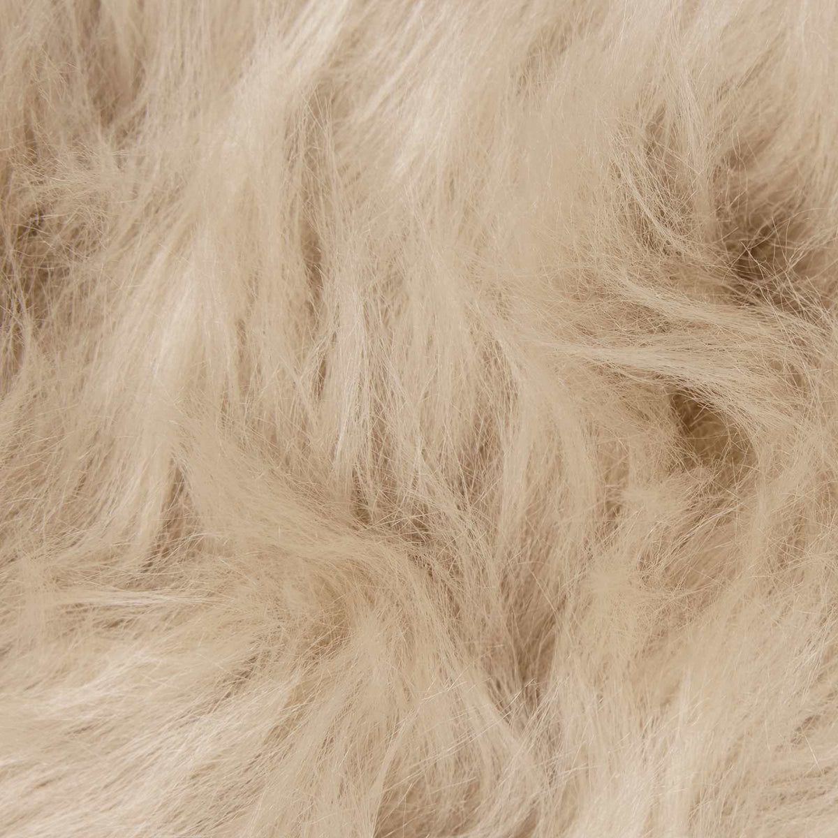 Fuskobbel lammeskindstæppe TAFALLA Beige 240 x 340 cm Polyester