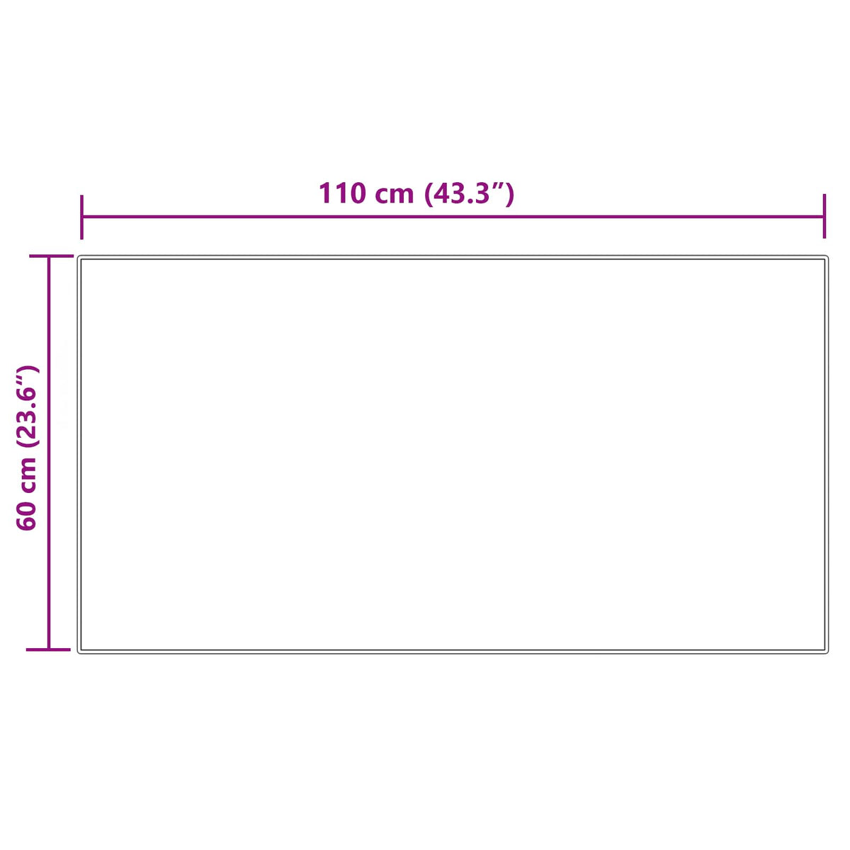 Fuskobbel lammeskindstæppe TAFALLA Cremefarvet 60 x 110 cm