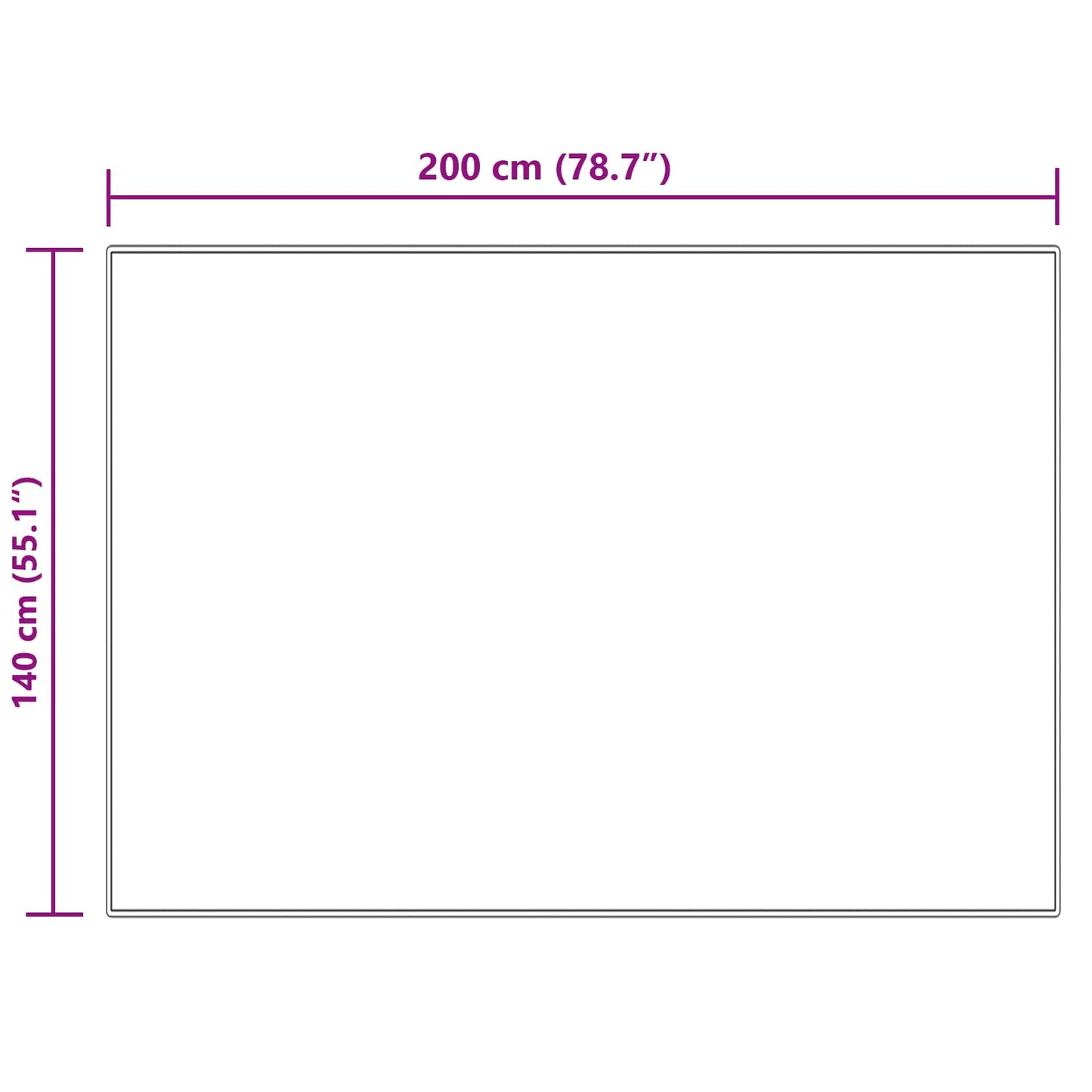 Fuskobbel lammeskindstæppe TAFALLA Cremefarvet 140 x 200 cm