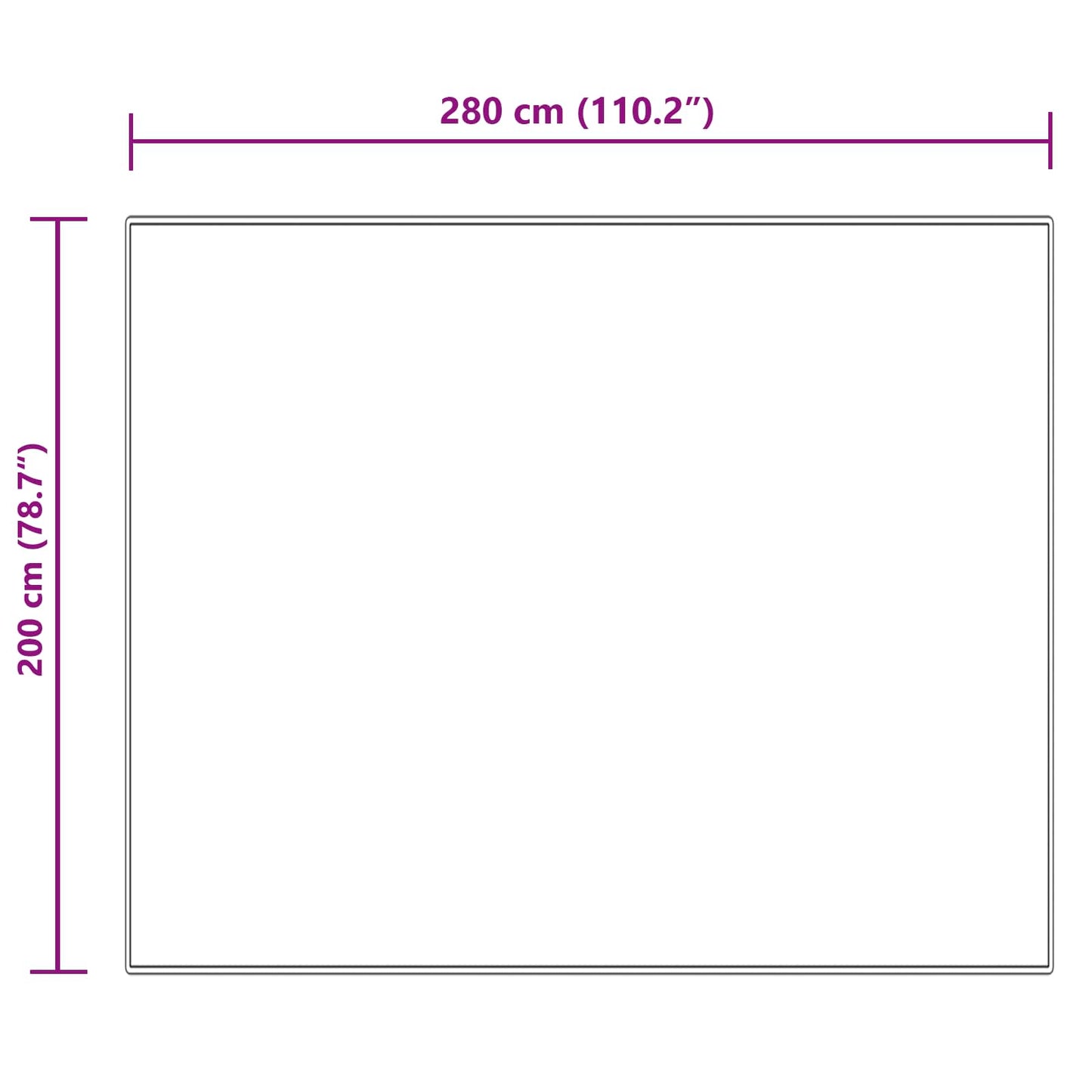 Fuskobbel lammeskindstæppe TAFALLA Cremefarvet 200 x 280 cm
