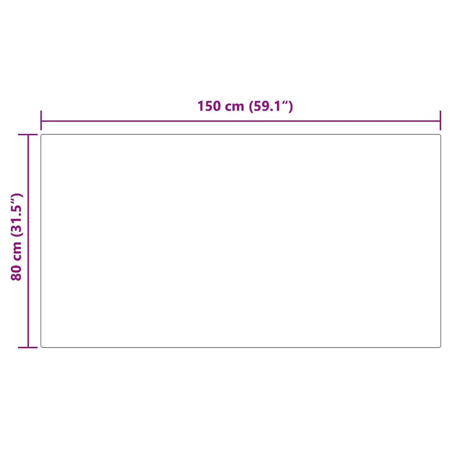 Fuskobbel lammeskindstæppe TAFALLA Grå 80 x 150 cm Polyester
