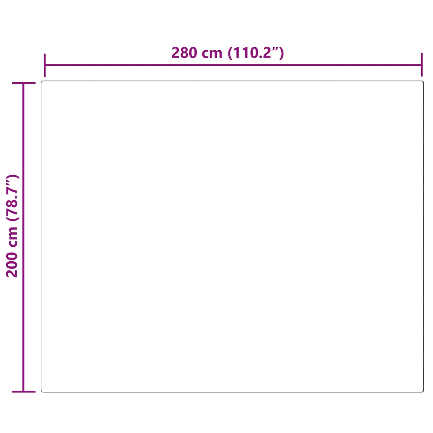 Fuskobbel lammeskindstæppe TAFALLA Lyserød 200 x 280 cm