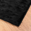 Fuskobbel lammeskindstæppe TAFALLA Sort 240 x 340 cm Polyester