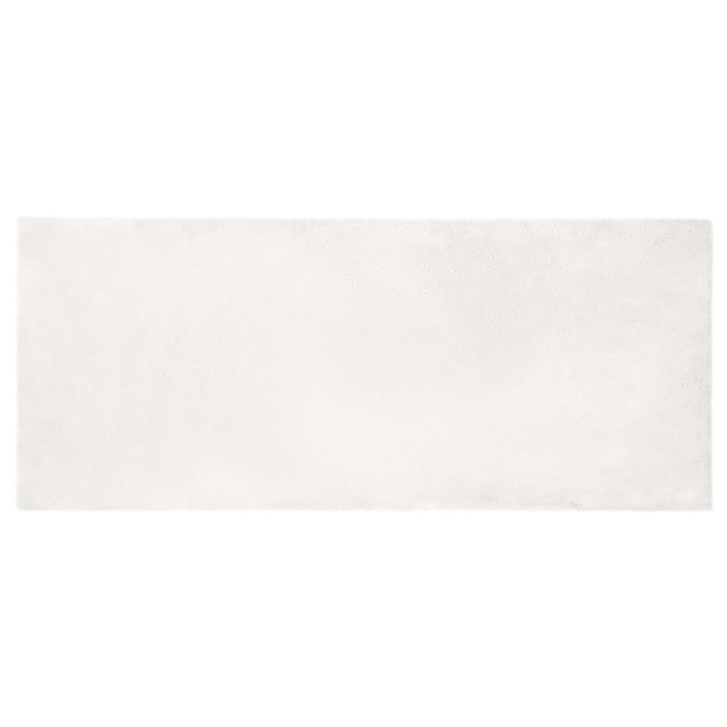 Skridsikker tæppe af kunstig kaninpels OLITE Hvid 100 x 200 cm