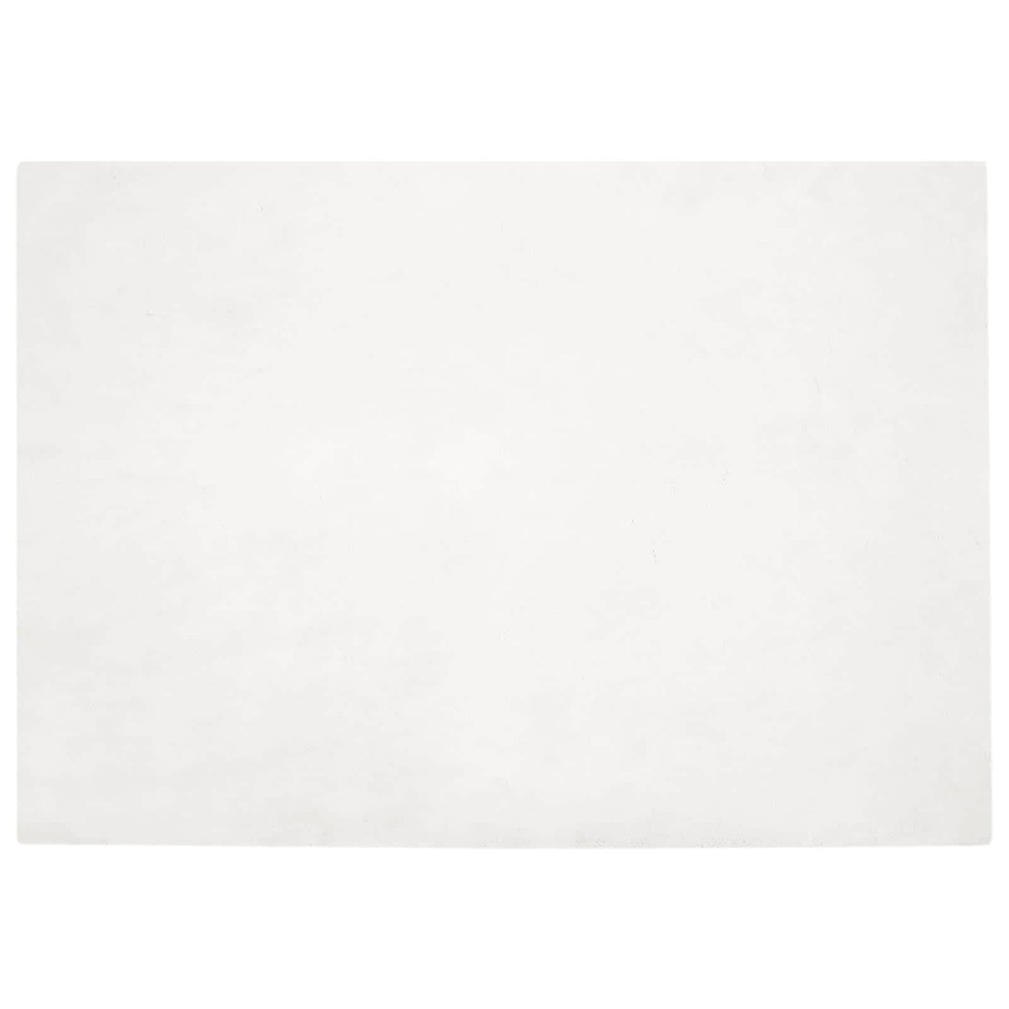 Skridsikker tæppe af kunstig kaninpels OLITE Hvid 120 x 170 cm
