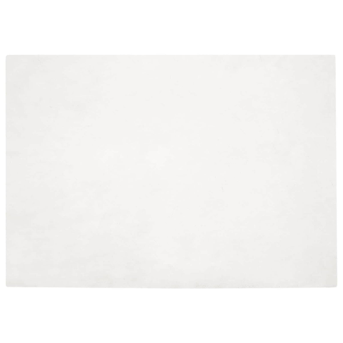 Skridsikker tæppe af kunstig kaninpels OLITE Hvid 140 x 200 cm