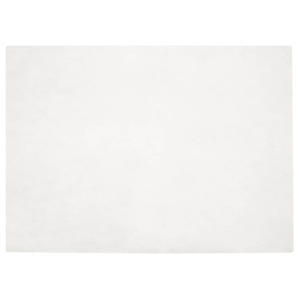 Skridsikker tæppe af kunstig kaninpels OLITE Hvid 200 x 280 cm