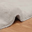 Skridsikker tæppe af kunstig kaninpels OLITE Beige 60 x 90 cm