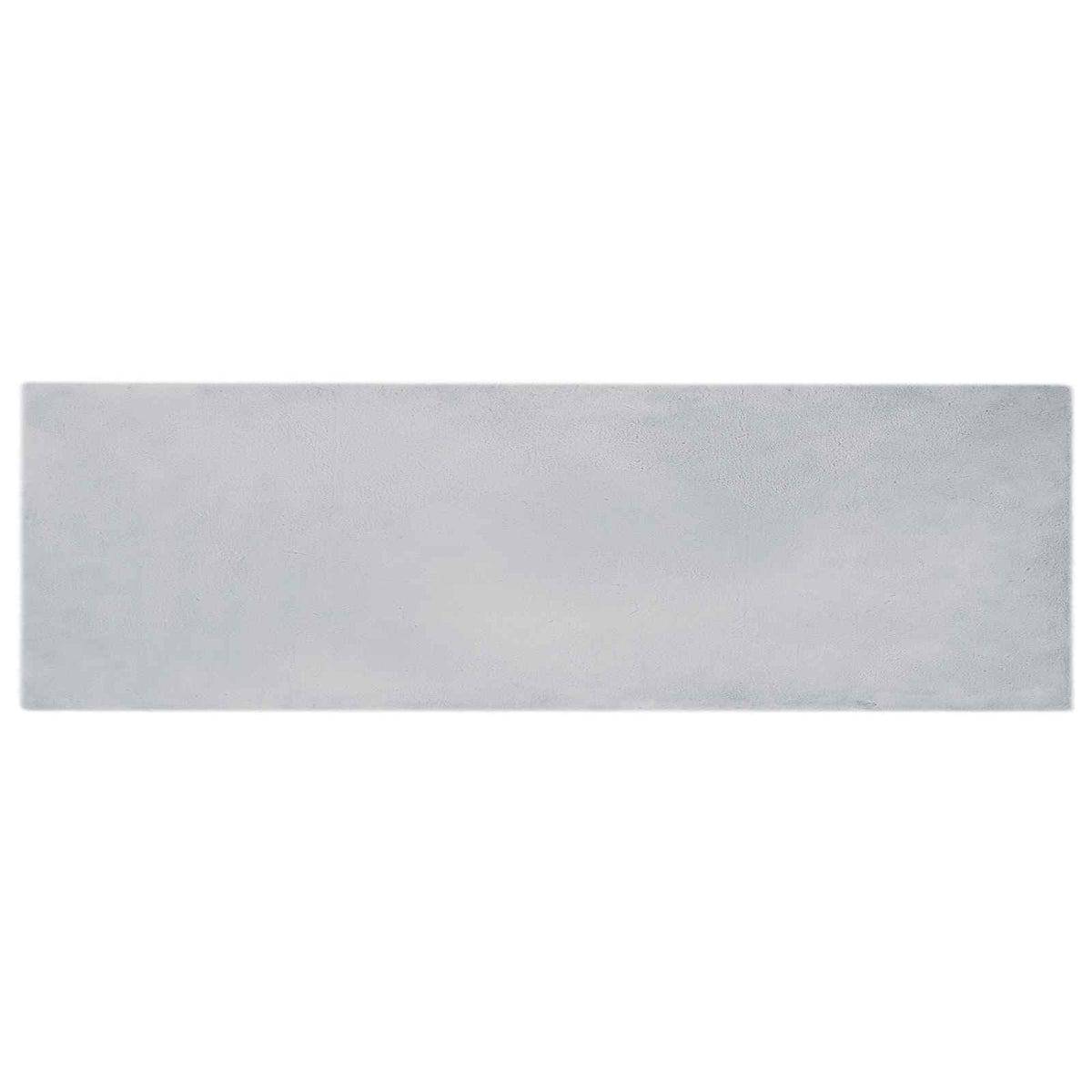 Skridsikker tæppe af kunstig kaninpels OLITE Grå 80 x 250 cm