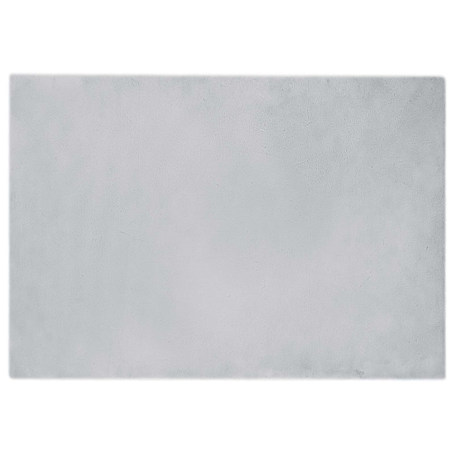 Skridsikker tæppe af kunstig kaninpels OLITE Grå 140 x 200 cm