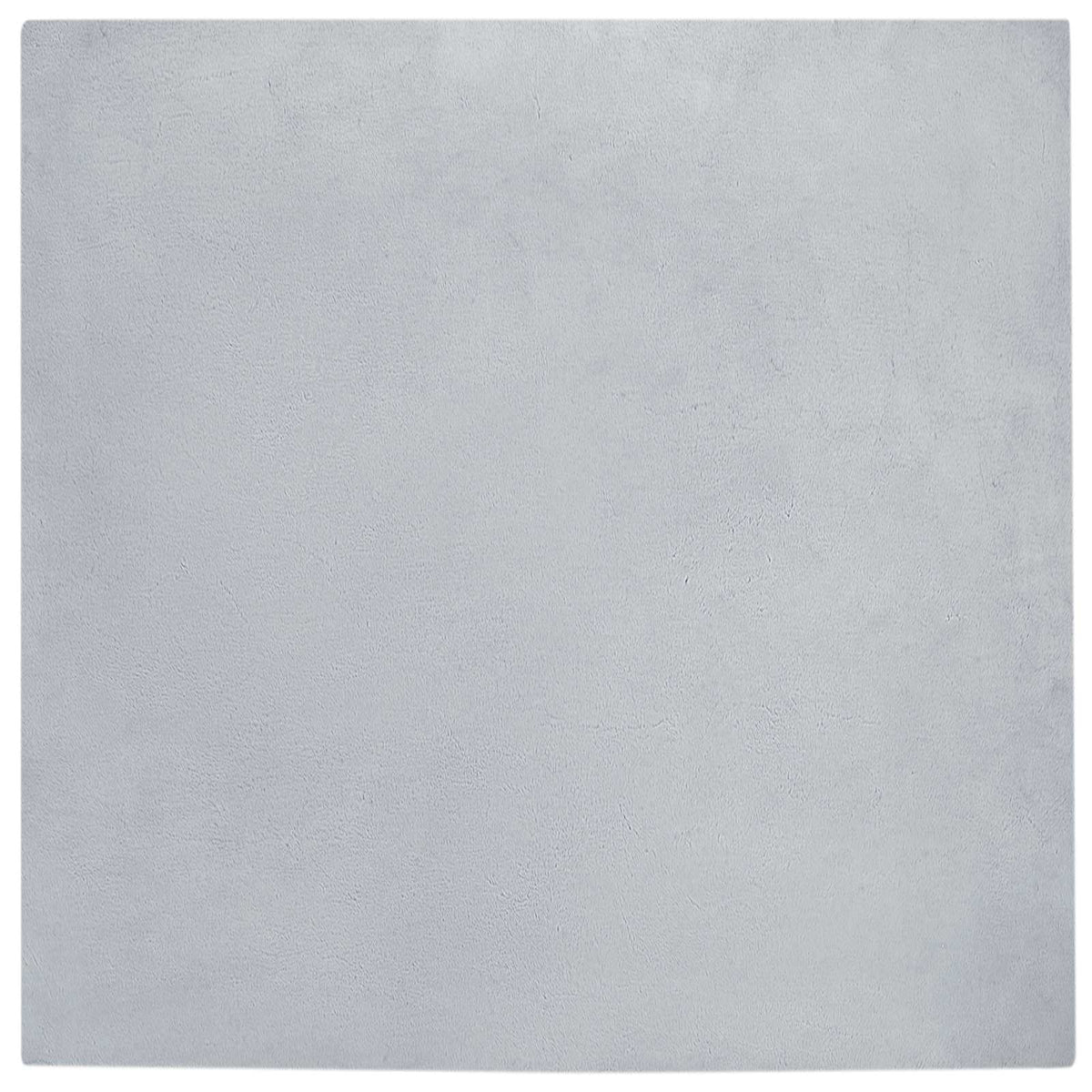 Skridsikker tæppe af kunstig kaninpels OLITE Grå 200 x 200 cm