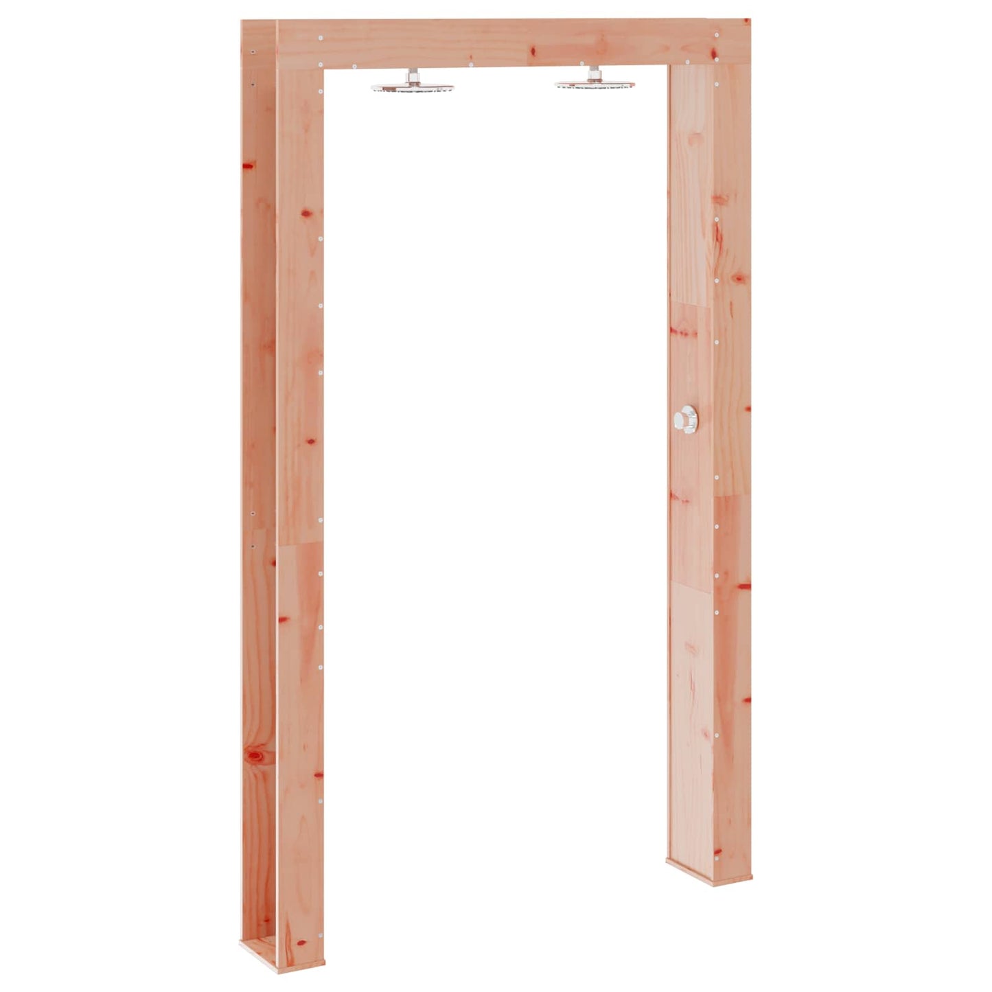 Udendørs bruser 226 cm Massiv Douglas træ og rustfrit stål