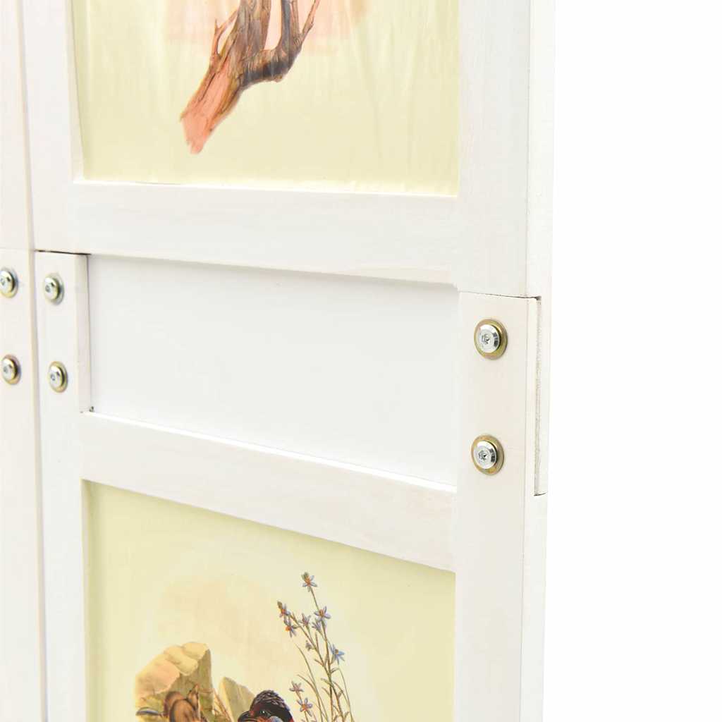 Romdivider Panel Hvid 106 x 165 cm MDF